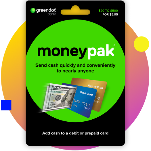 MoneyPak | Green Dot | Deposit Money to Any Cards